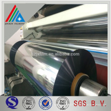 High-barrier Aluminium Metalized PET film Non toxique de haute qualité VMPET